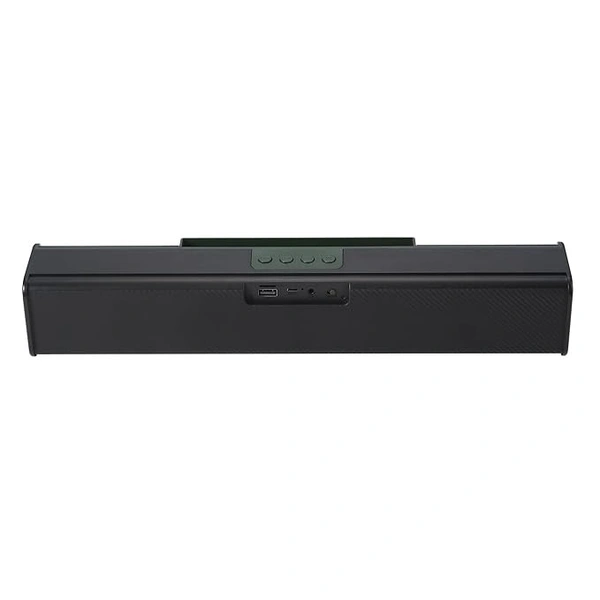 MZ Portable Bluetooth Soundbar - Multicolor LED, High-Quality Sound, and Wireless Streaming