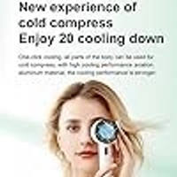 Cooling Fan, Built in Semiconductor Cooler Widely Used Quick Cooling Pocket Fan Convenient 3 Adjustable Speed for Office