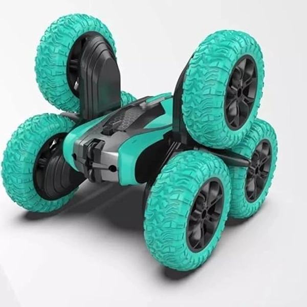 Crizer High-Speed Drift Car – Double-Sided Stunt RC Car with 360° Rotation & LED Lights