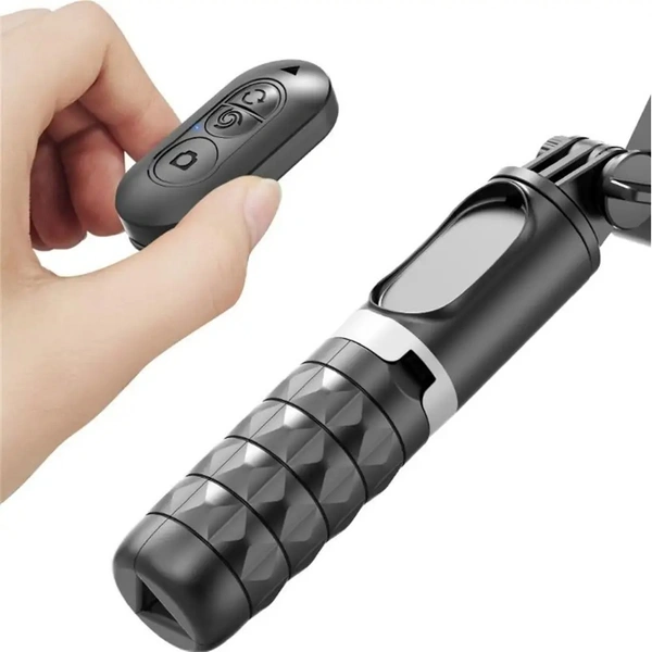 Q18 Desktop Gimbal Selfie Stick Tripod Stabilizer With Fill Light Remote Following Foldable For IPhone Xiaomi Live Broadcast