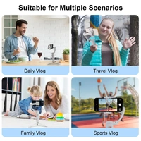M1 3-AXIS Merak One Original Gimbal | Advanced Gyroscope | Shake-Free Footage | Real Time Charging | Manunt Zooming, Time-Lapse, Honzontal & Portait Mode | Ideal for Vlogging & Travel