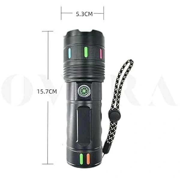 Powerful Rechargeable LED Torch for Emergencies & Outdoor Adventures