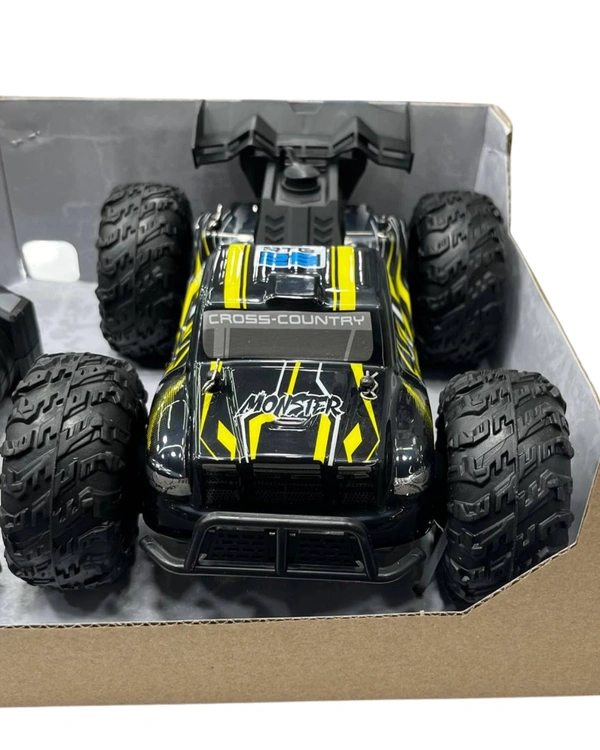Crazy Speed Cool Spray Remote Control Car – 2.4GHz, 4WD, Lights, Music, Wrist Watch Control