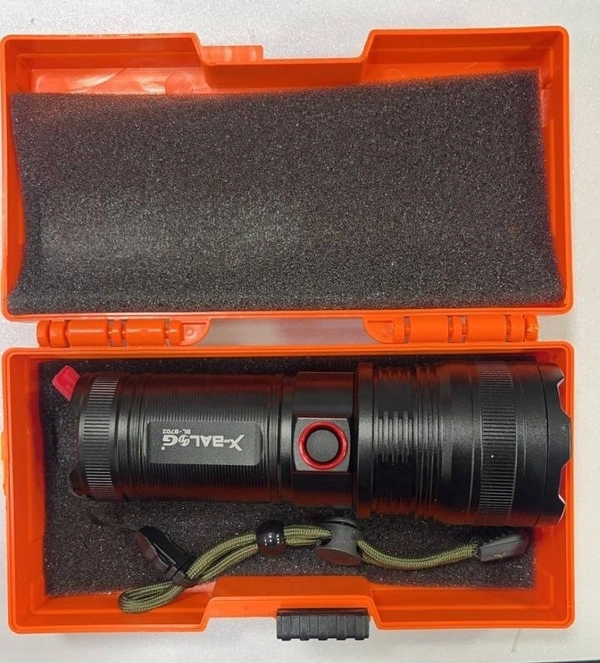 USB Rechargeable Flashlight COBA TG with 6000mAh Lithium Battery