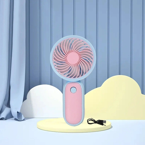 Mini Handheld Fan Portable Rechargeable Mini Fan Easy to Carry, for Home, Office, Travel and Outdoor Use