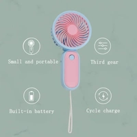 Mini Handheld Fan Portable Rechargeable Mini Fan Easy to Carry, for Home, Office, Travel and Outdoor Use