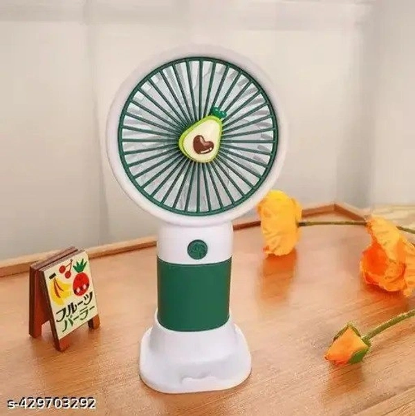 "Mini Stand Fan - Compact and Powerful Cooling"