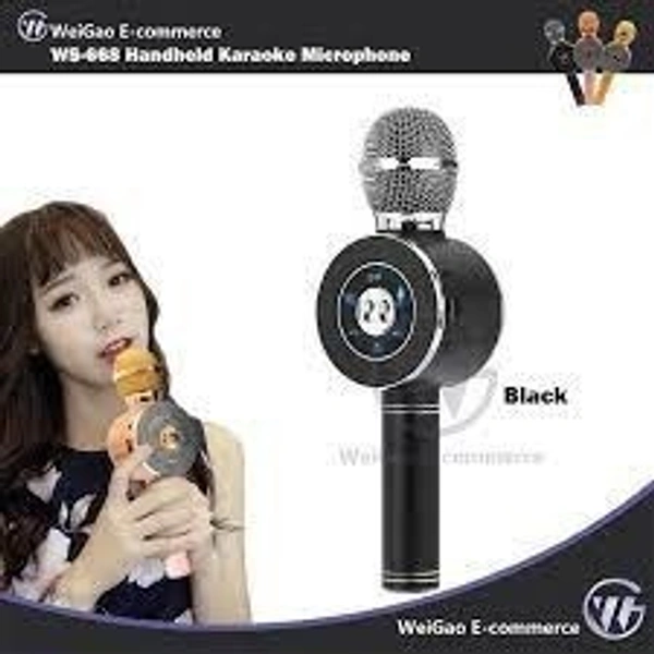 Bluetooth Microphone Speaker with Ambient Lighting