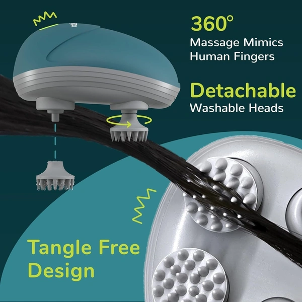Mini Scalp Massager – Waterproof Handheld Hair Care & Relaxation Tool