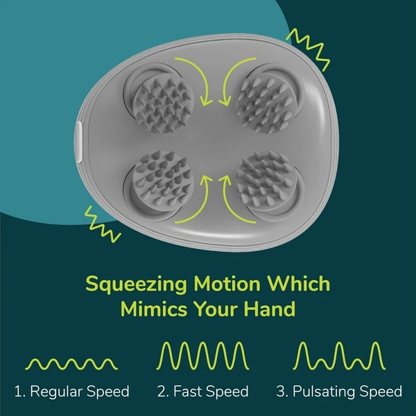 Mini Scalp Massager – Waterproof Handheld Hair Care & Relaxation Tool