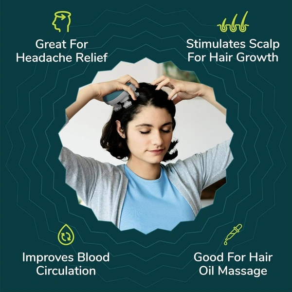 Mini Scalp Massager – Waterproof Handheld Hair Care & Relaxation Tool