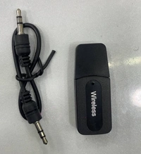 Wireless Music Receiver – 3.5mm Audio Adapter, 10m Transmission, USB Powered