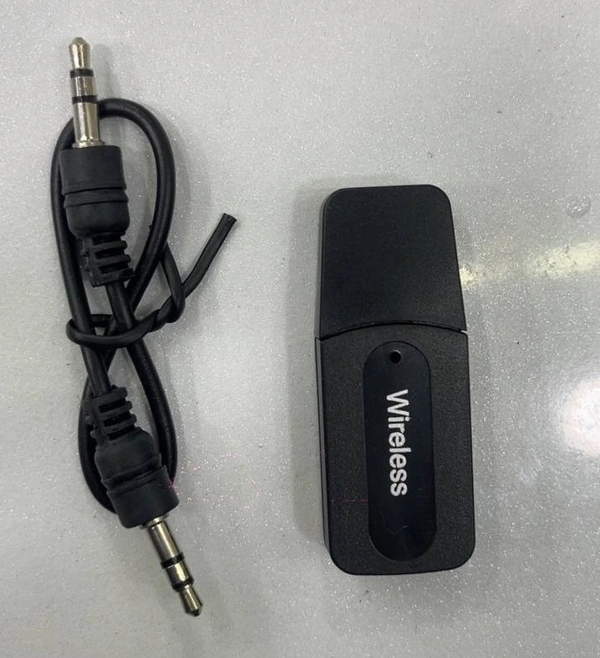 Wireless Music Receiver – 3.5mm Audio Adapter, 10m Transmission, USB Powered