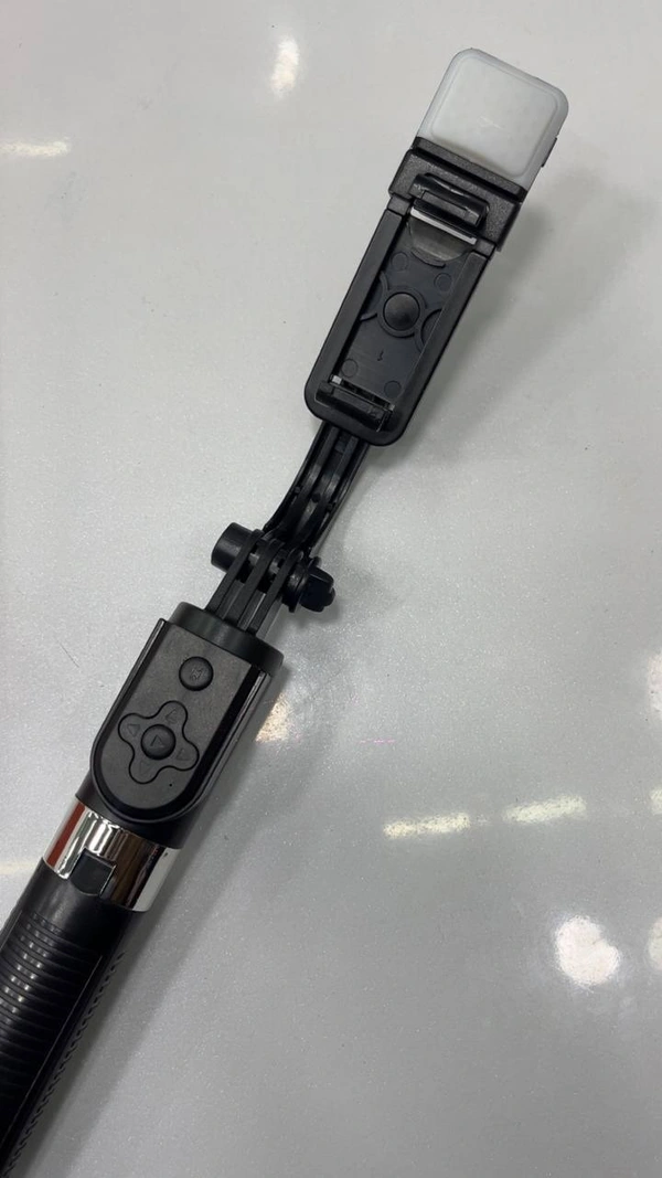 Selfie Stick Tripod – Wireless Remote, LED Flash, Stable & Portable