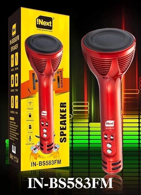 Sonilex Mike Bluetooth Portable Mic With Speaker For Karaoke