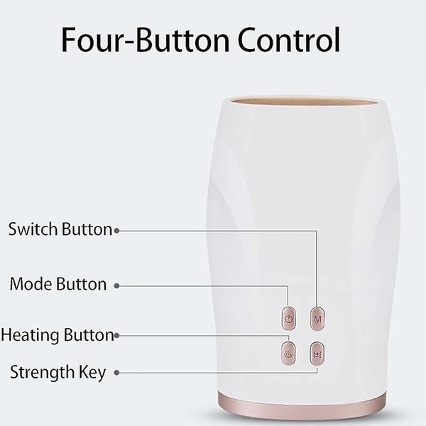 USB Rechargeable Hand Massager with Heating & Acupressure – Relieve Hand Numbness & Muscle Tension