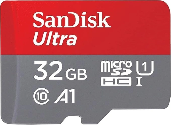 SanDisk Ultra 32 GB microSD UHS-I – 120 MB/s High-Speed Memory Card for Action camera  | 1-Year Warranty