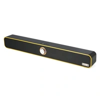 MZ M31 Portable Bluetooth Soundbar - High-Quality Audio with Multicolor LED Lighting