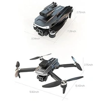 N611 Folding Drone – HD Dual Camera, Brushless Motor, 360° Obstacle Avoidance