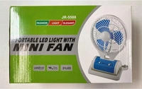 Rechargeable Table Fan – Whisper-Quiet, 360° Oscillation, Long Battery Life & USB Charging