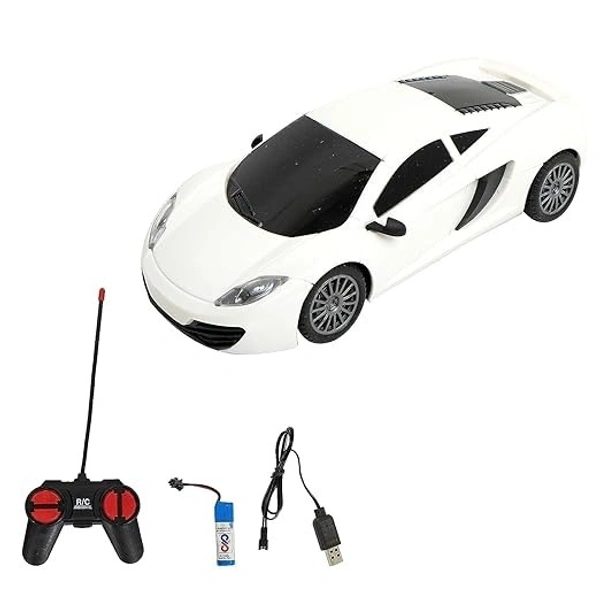  Rechargeable High-Speed Remote Control Car – 4WD Stunt RC Car with 360° Rotation & LED Lights