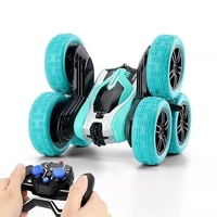 Crizer High-Speed Drift Car – Double-Sided Stunt RC Car with 360° Rotation & LED Lights