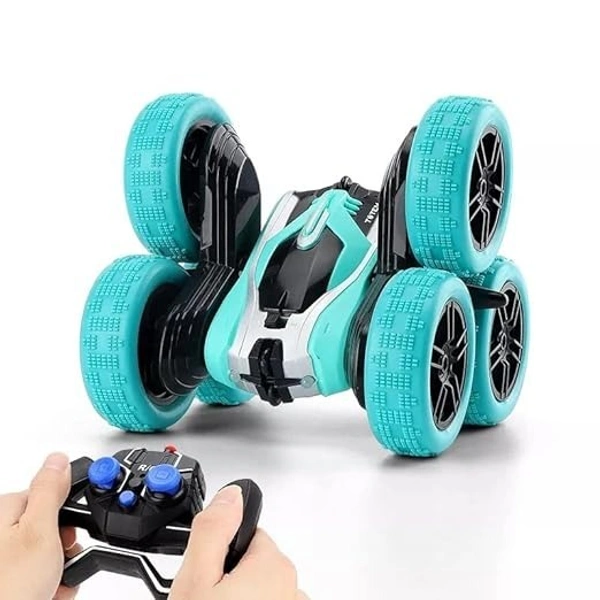 Crizer High-Speed Drift Car – Double-Sided Stunt RC Car with 360° Rotation & LED Lights