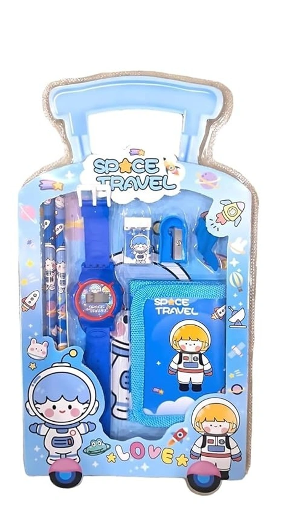 Premium Stationery Gift Set – Summer Blue Collection