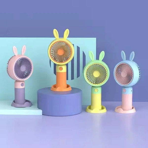 Cute Pocket Mini Handheld Fan – Battery Powered, Portable & Compact