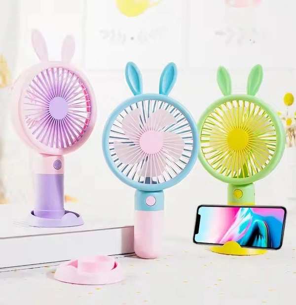 Cute Pocket Mini Handheld Fan – Battery Powered, Portable & Compact