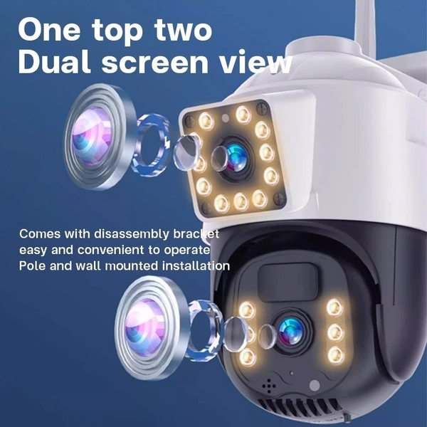 4G Pro 8MP Solar CCTV Camera WIFI Wireless Outdoor Waterproof 4G SIM Card IP Cam