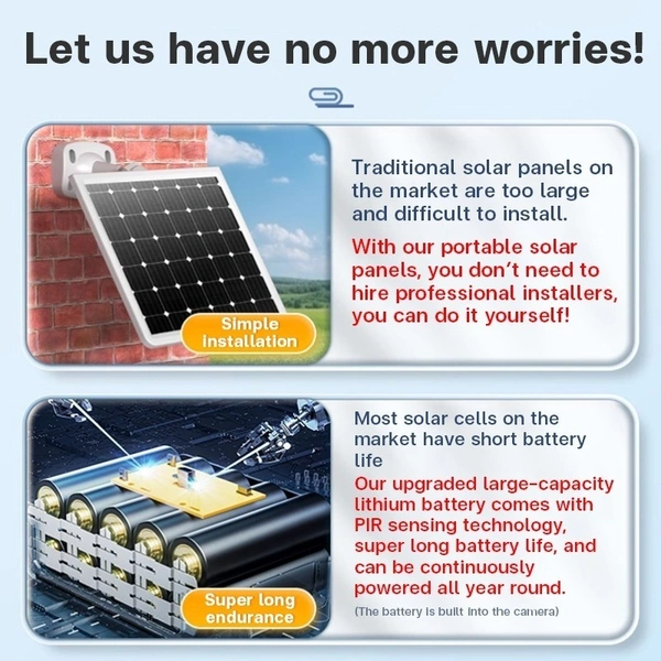4G Pro 8MP Solar CCTV Camera WIFI Wireless Outdoor Waterproof 4G SIM Card IP Cam