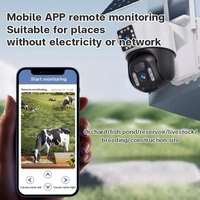4G Pro 8MP Solar CCTV Camera WIFI Wireless Outdoor Waterproof 4G SIM Card IP Cam