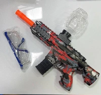 Electric M416 Water Gun Small Balls Blaster, Continuous Shooting, 55 Feet Range, Battery-Powered