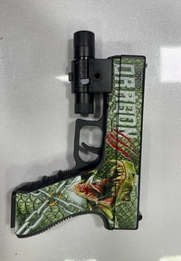 Long-Range Shooting Clock Pistol – Action Toy for Kids & Adults