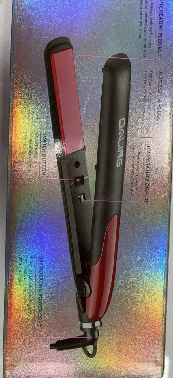 Daling Hair Straightener DL-5207 | Rapid Heating & Temperature Control