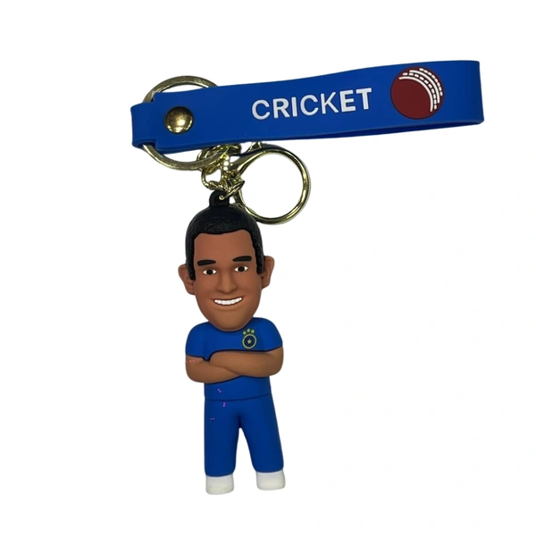 MS Dhoni Keychain– Durable, Flexible & Personalized Keyring for Everyday Use