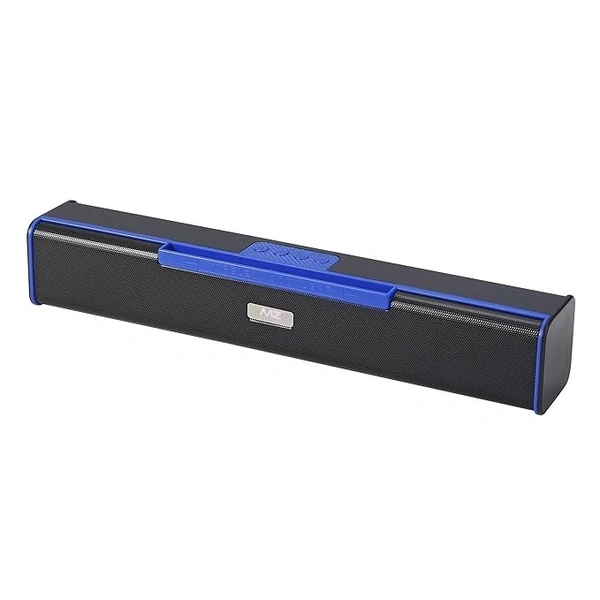 MZ Portable Bluetooth Soundbar - Multicolor LED, High-Quality Sound, and Wireless Streaming