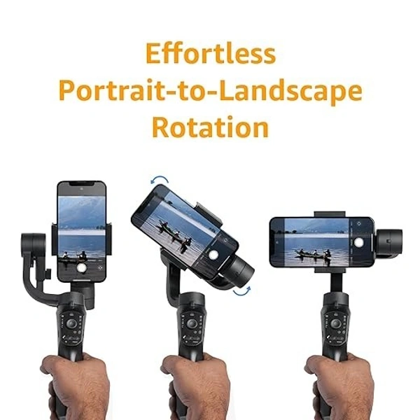 F10 Pro 3-axis Handheld Gimbal with Face Tracking Filter Mode for Travel Vlog