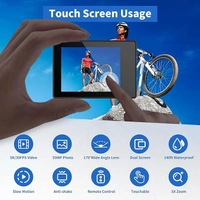 "Compact 4K Ultra HD Camera – WiFi Enabled, Night Vision, Waterproof Action Recorder | M41 5K