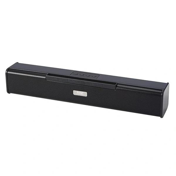 MZ Portable Bluetooth Soundbar - Multicolor LED, High-Quality Sound, and Wireless Streaming