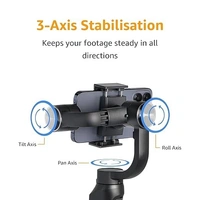 F10 Pro 3-axis Handheld Gimbal with Face Tracking Filter Mode for Travel Vlog