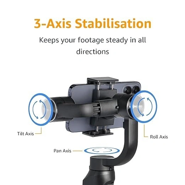F10 Pro 3-axis Handheld Gimbal with Face Tracking Filter Mode for Travel Vlog