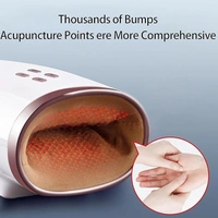 USB Rechargeable Hand Massager with Heating & Acupressure – Relieve Hand Numbness & Muscle Tension