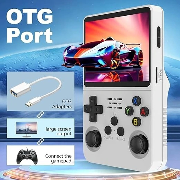R36S Retro Handheld Game Console | 15,000+ Games, 64GB Storage, IPS Display