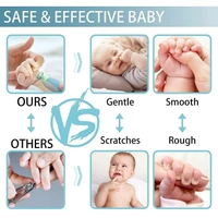 Baby Nail Trimmer New Born with Lights | Electric Baby Nail Cutter 0-6 Months with Multiple Filer Heads Adjustment | New Born Baby Products