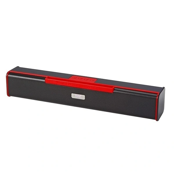 MZ Portable Bluetooth Soundbar - Multicolor LED, High-Quality Sound, and Wireless Streaming