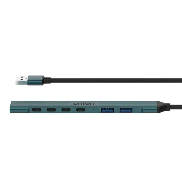 Onten UA972C 7-in-1 USB Hub – Expand Your Connectivity with High-Speed Ports​