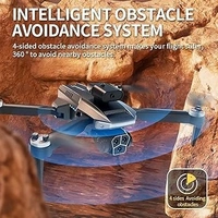 N611 Folding Drone – HD Dual Camera, Brushless Motor, 360° Obstacle Avoidance