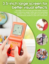 Pocket Handheld Brick Game for Kids, Little Kids 9999 in 1 Video Game. Video-Game for Birthday Return Gift, Rakshabandhan Gift. (Colour May Vary)